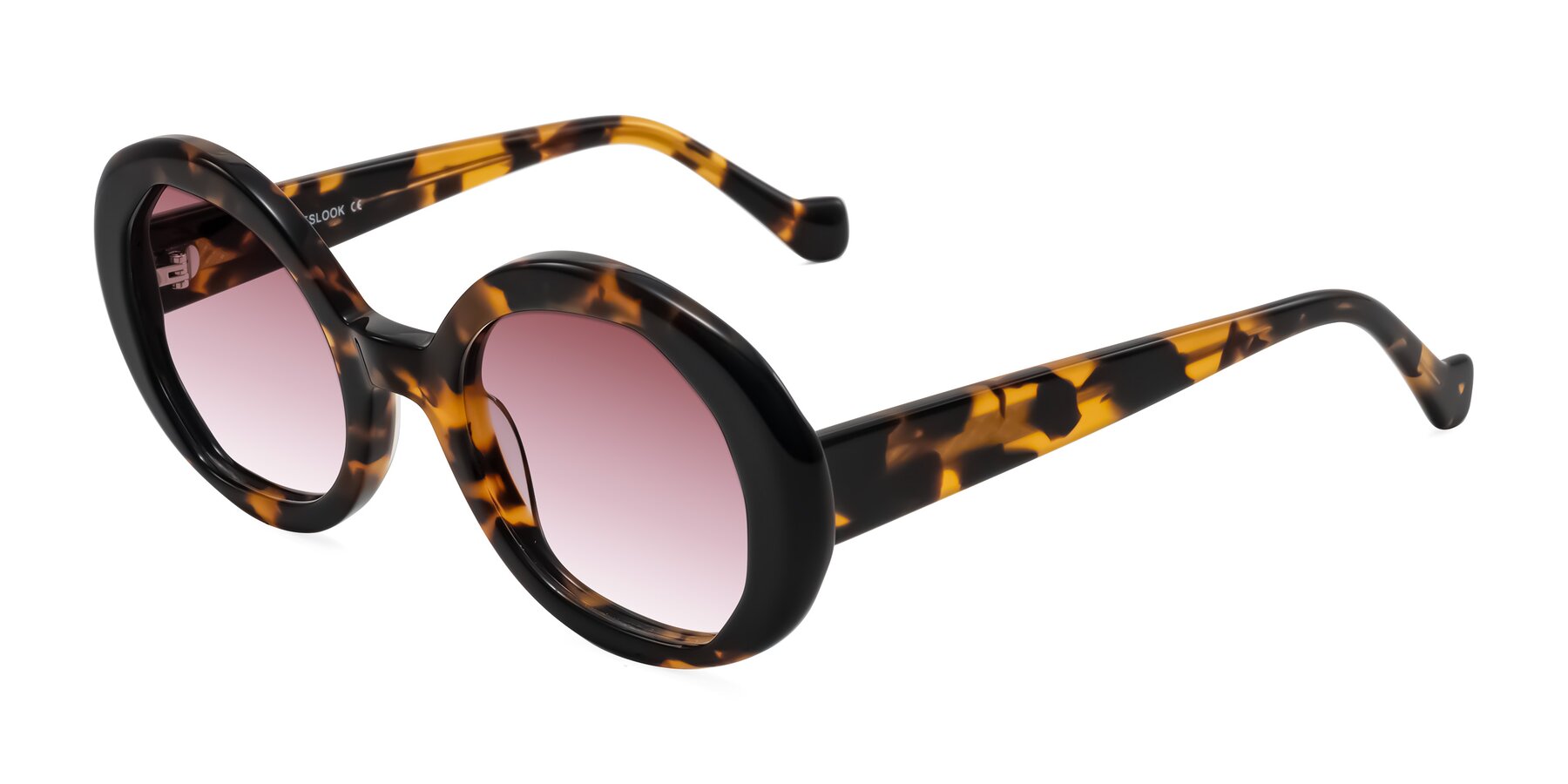 Angle of Rao in Tortoise/Black with Garnet Gradient Lenses