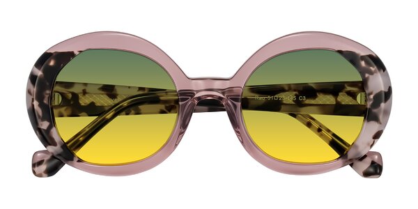 Front of Rao in Pink/Ivory Tortoise