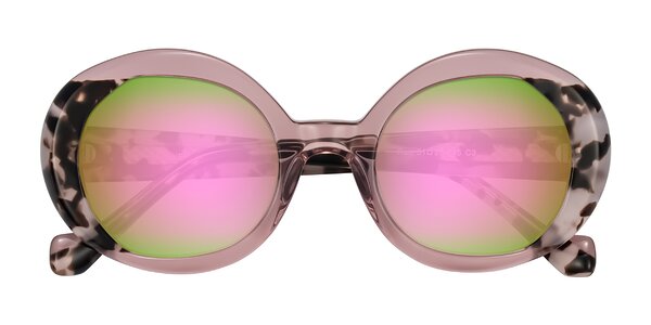 Front of Rao in Pink/Ivory Tortoise