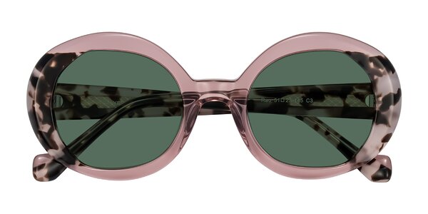 Front of Rao in Pink/Ivory Tortoise