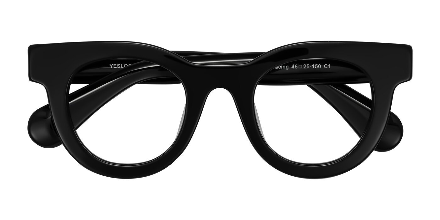 Embracing - Black Eyeglasses