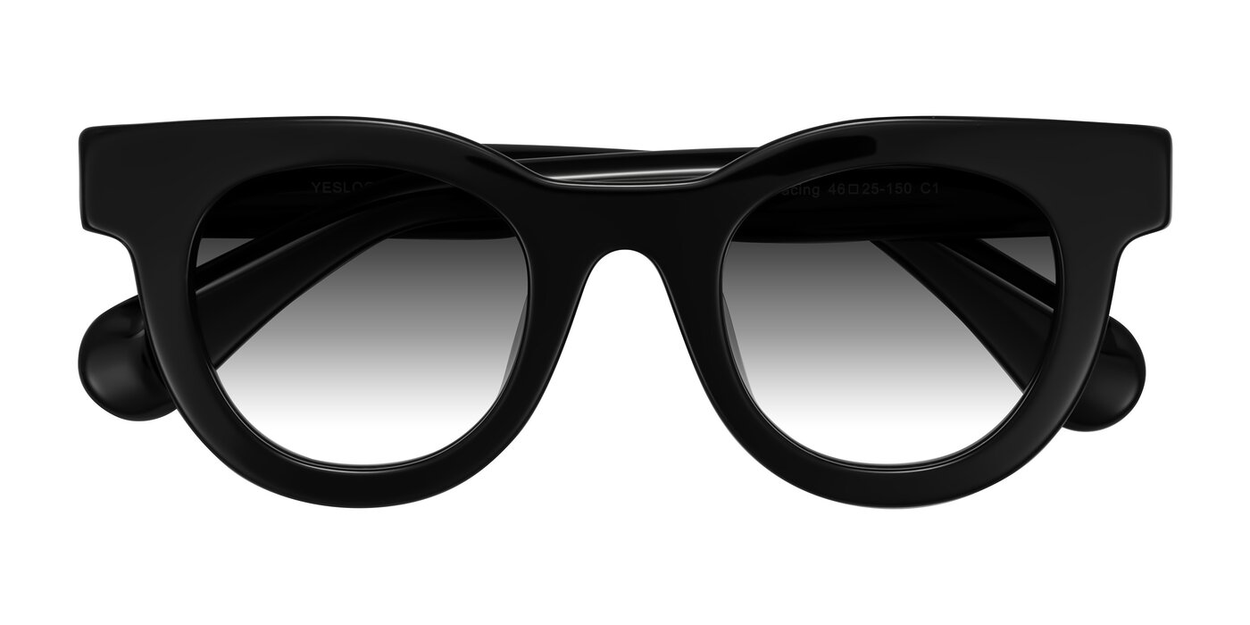 Embracing - Black Gradient Sunglasses