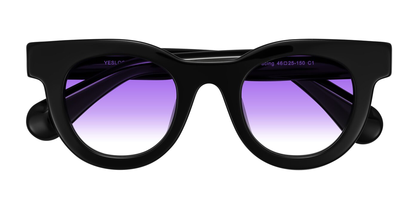 Embracing - Black Gradient Sunglasses