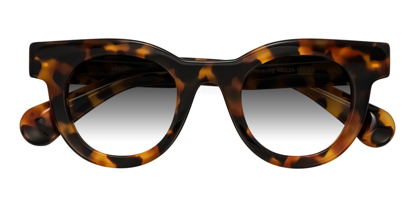 Embracing - Tortoise Gradient Sunglasses