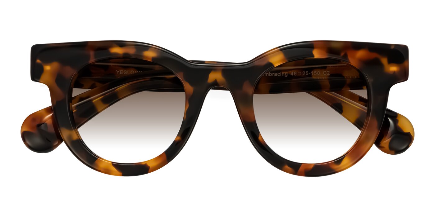 Embracing - Tortoise Gradient Sunglasses