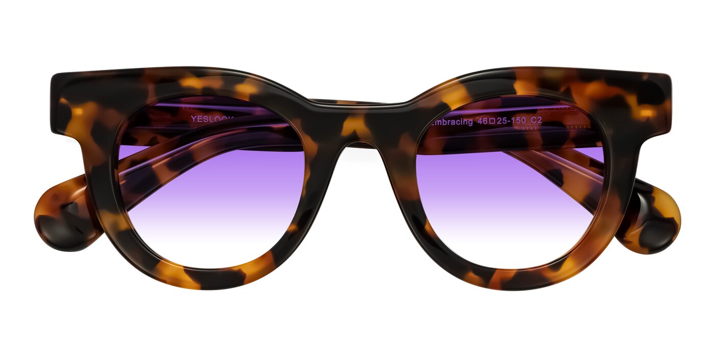 Embracing - Tortoise Gradient Sunglasses