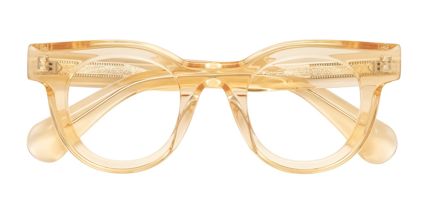 Embracing - Champagne Eyeglasses