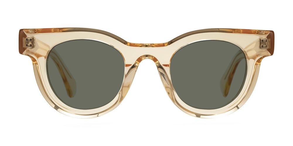 Embracing - Champagne Polarized Sunglasses