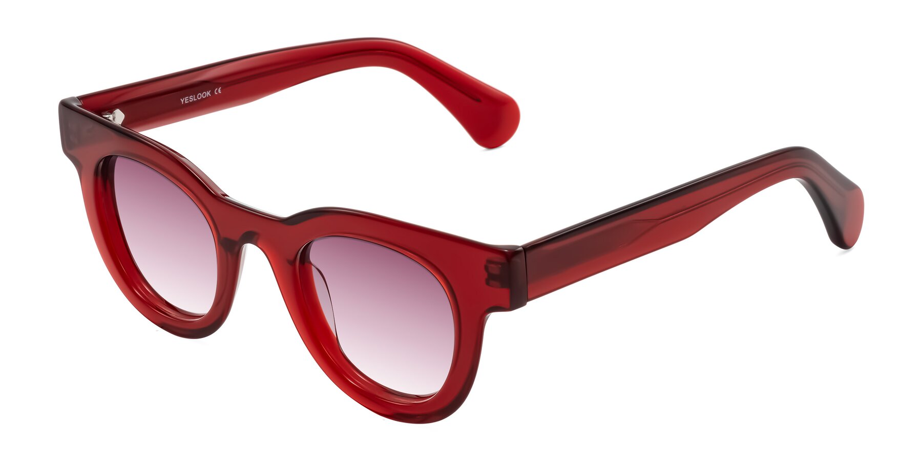 Angle of Embracing in Wine with Wine Gradient Lenses