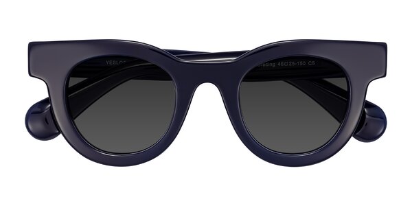 Front of Embracing in Dark Navy