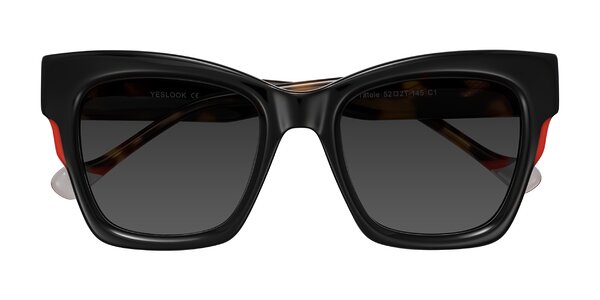 Front of Yatole in Black/Tortoise