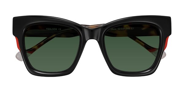 Front of Yatole in Black/Tortoise