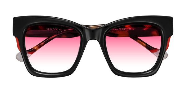 Front of Yatole in Black/Tortoise