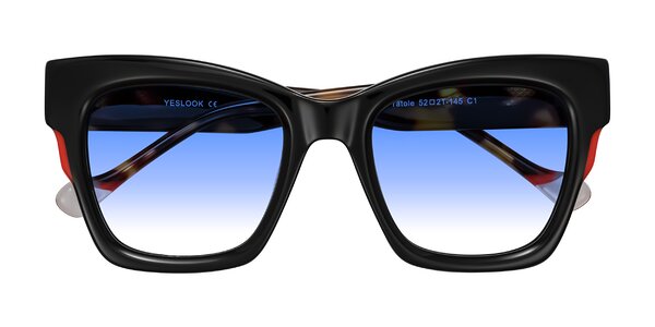 Front of Yatole in Black/Tortoise