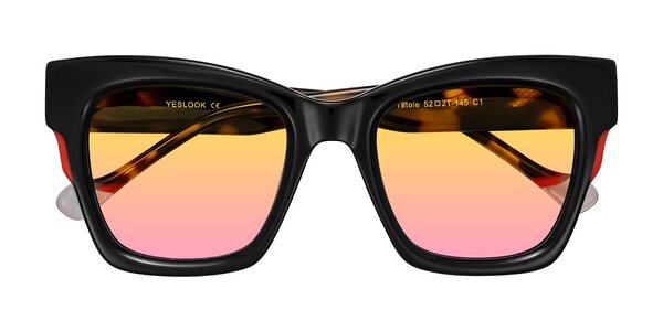 Front of Yatole in Black/Tortoise