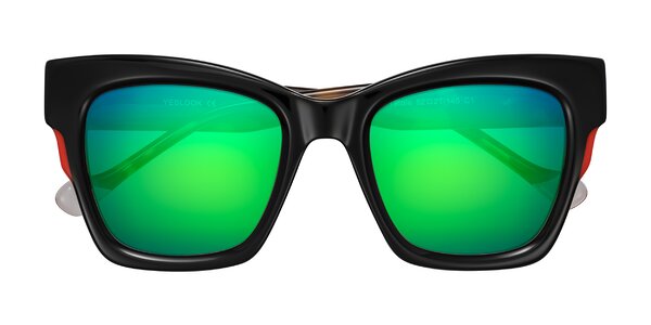 Front of Yatole in Black/Tortoise