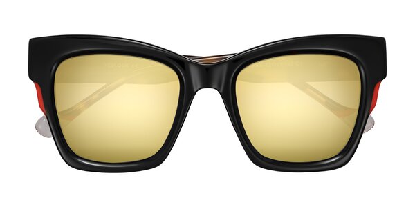 Front of Yatole in Black/Tortoise