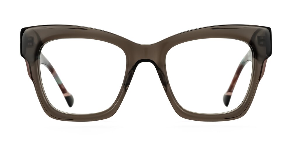 Yatole - Gray/Floral Eyeglasses