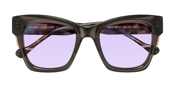 Front of Yatole in Gray/Floral