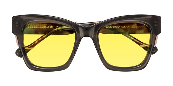 Front of Yatole in Gray/Floral