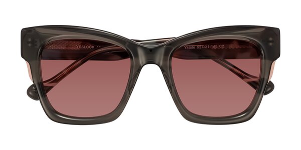 Front of Yatole in Gray/Floral