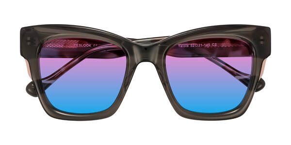 Front of Yatole in Gray/Floral