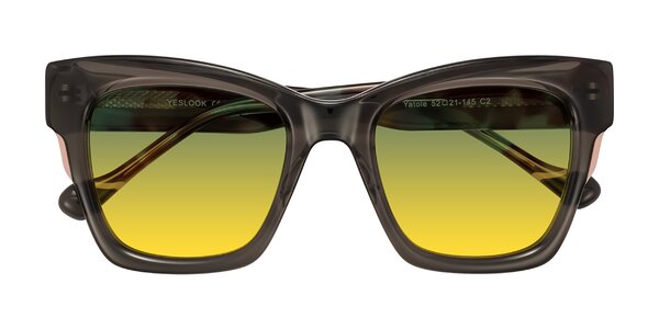 Front of Yatole in Gray/Floral