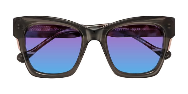 Front of Yatole in Gray/Floral