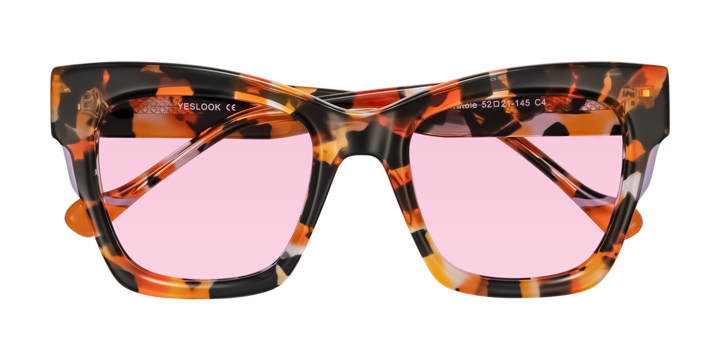 Yatole - Orange Tortoise Tinted Sunglasses