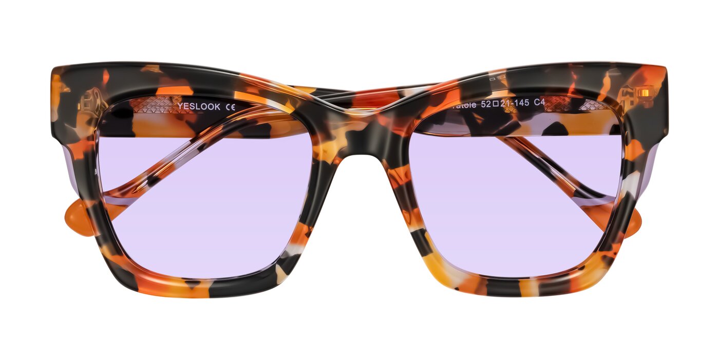 Yatole - Orange Tortoise Tinted Sunglasses