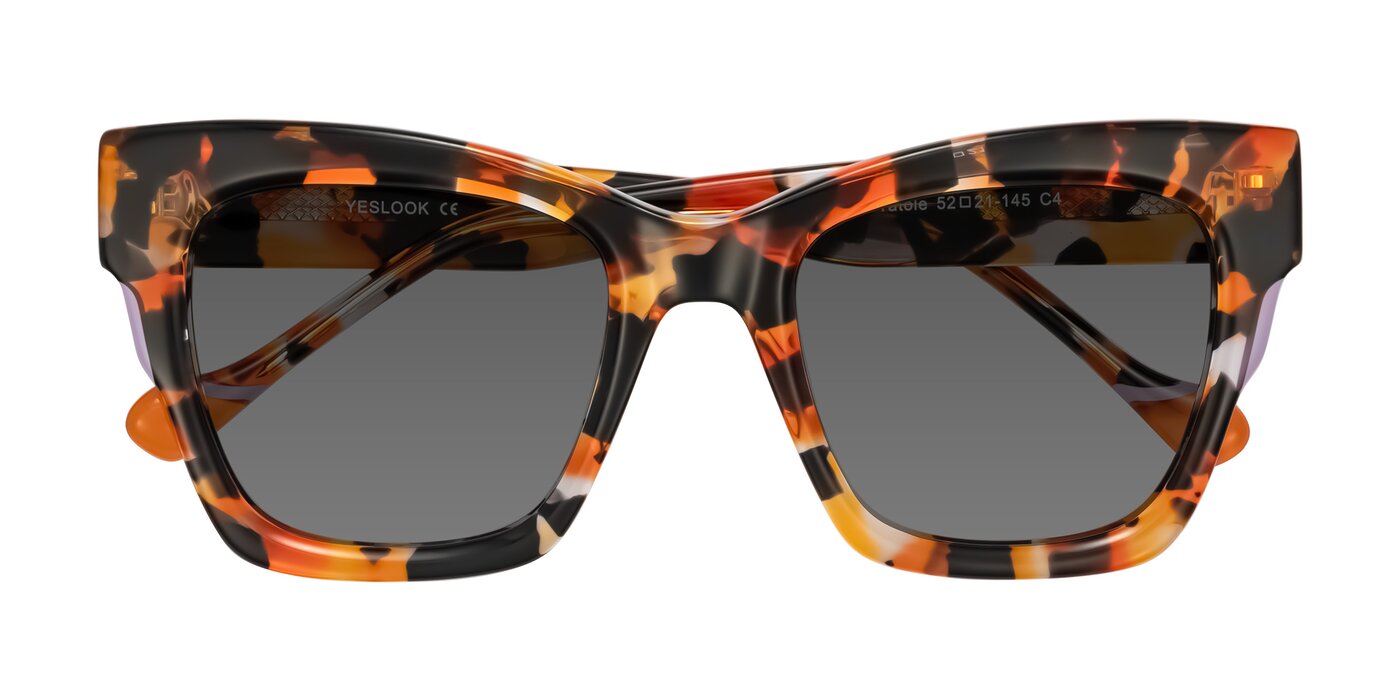 Yatole - Orange Tortoise Tinted Sunglasses