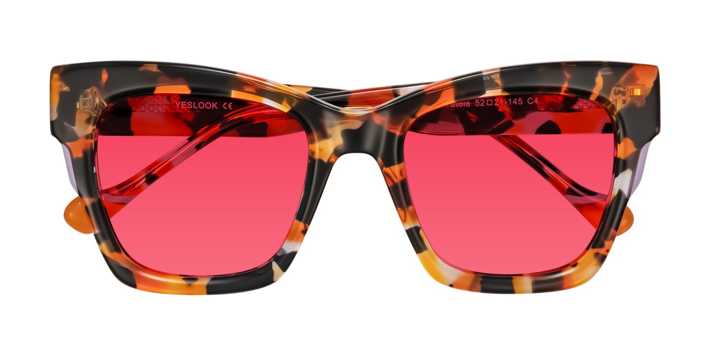 Yatole - Orange Tortoise Tinted Sunglasses