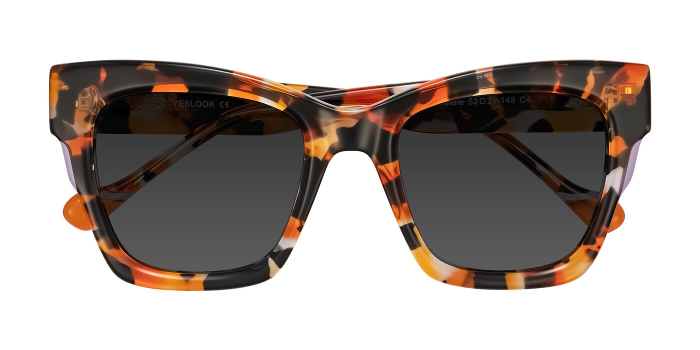 Yatole - Orange Tortoise Tinted Sunglasses