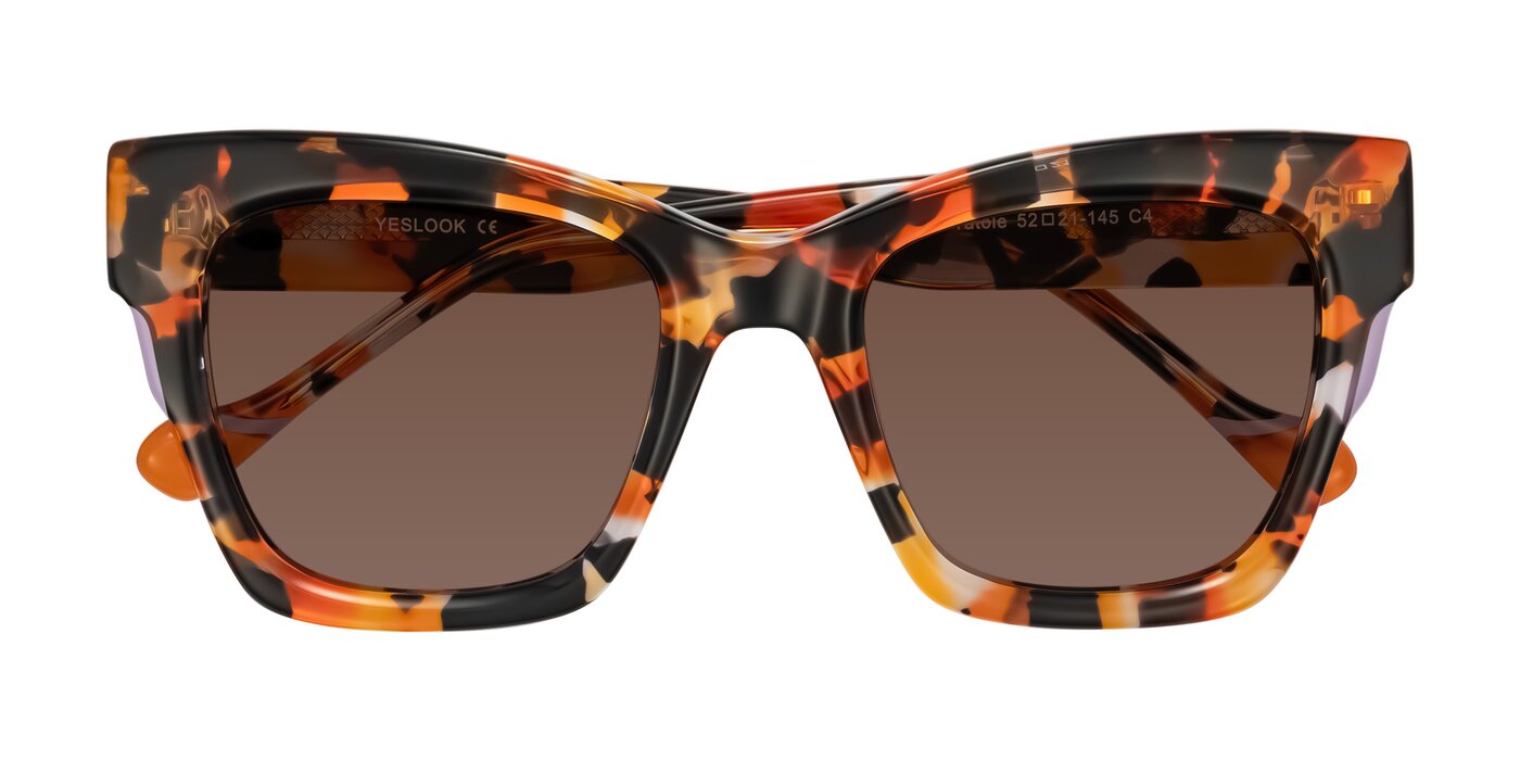 Yatole - Orange Tortoise Tinted Sunglasses