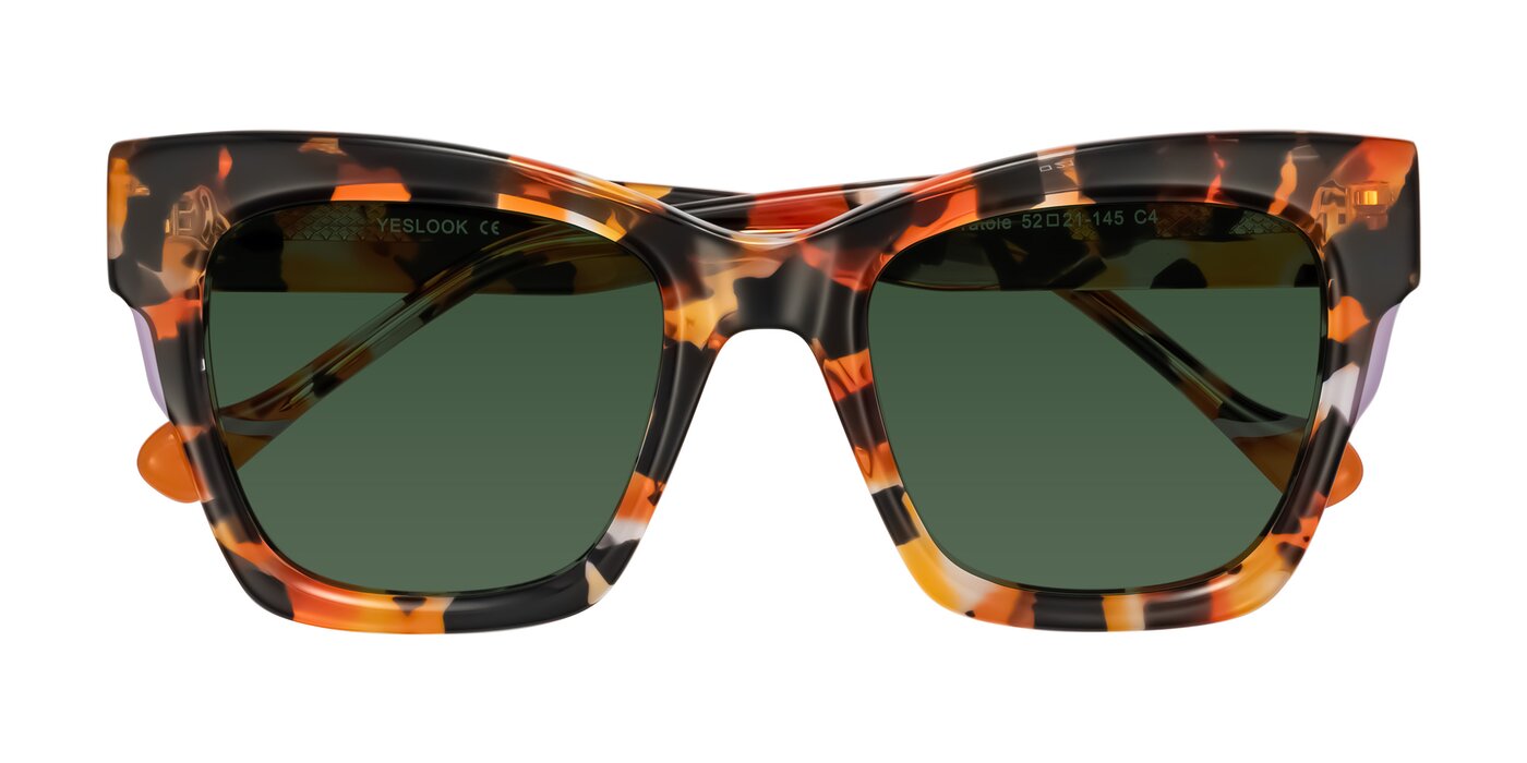 Yatole - Orange Tortoise Tinted Sunglasses
