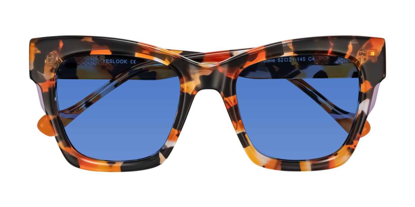 Yatole - Orange Tortoise Tinted Sunglasses