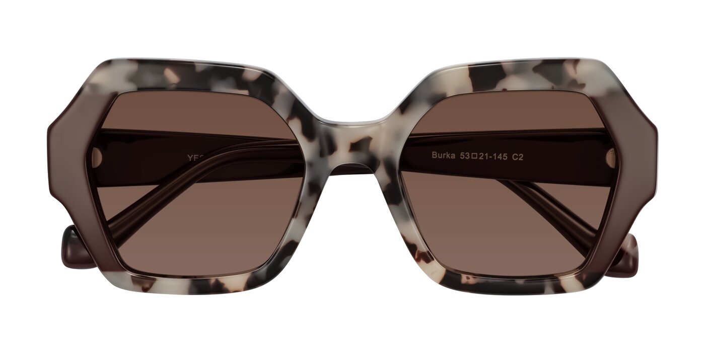 Burka - Ivory Tortoise/Chocolate Tinted Sunglasses