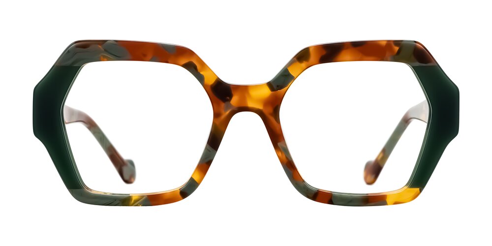 Burka - Tortoise/Green Eyeglasses