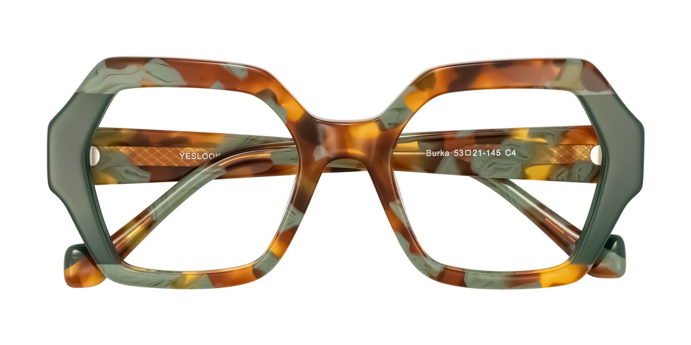 Burka - Tortoise/Green Eyeglasses