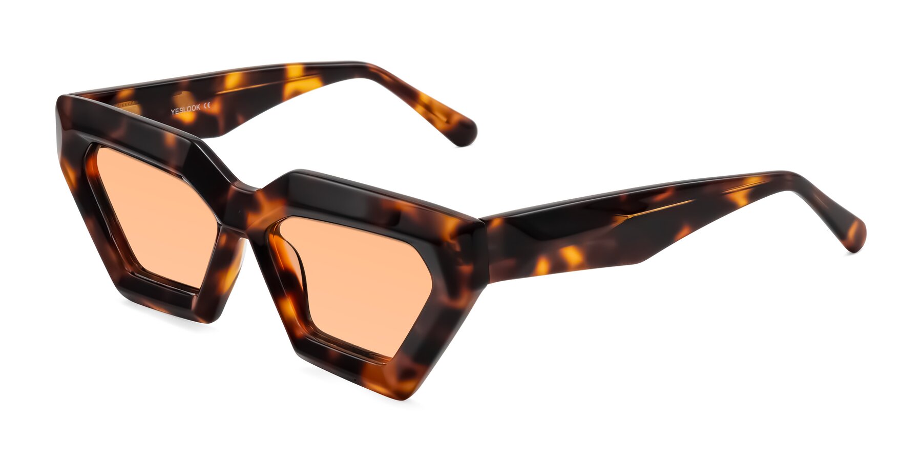 Angle of Giptoo in Tortoise with Light Orange Tinted Lenses