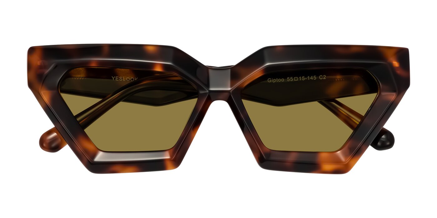 Giptoo - Tortoise Polarized Sunglasses
