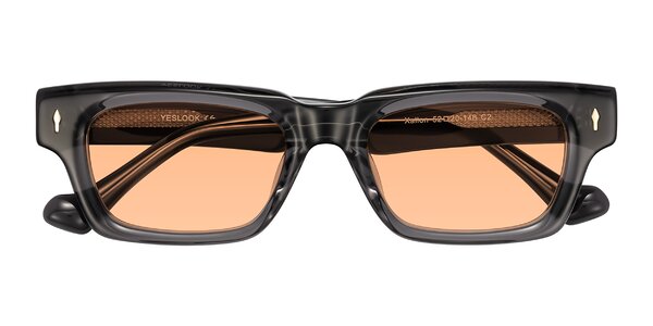 Front of Xallon in Transparent Gray