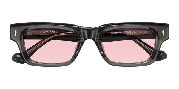 Front of Xallon in Transparent Gray