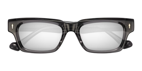 Front of Xallon in Transparent Gray