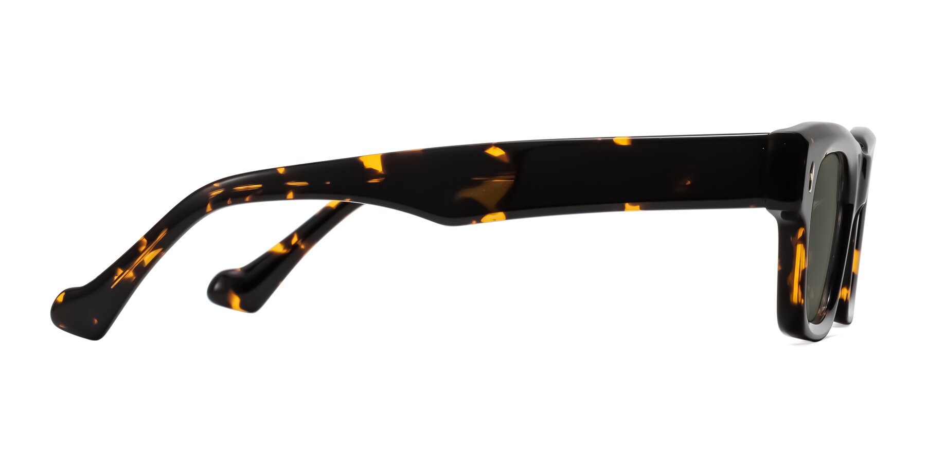 Side of Xallon in Tortoise with Gray Polarized Lenses
