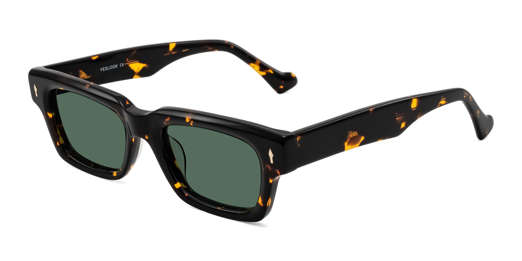 Angle of Xallon in Tortoise with Green Polarized Lenses