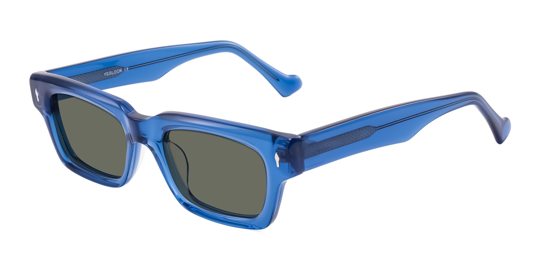 Angle of Xallon in Blue with Gray Polarized Lenses