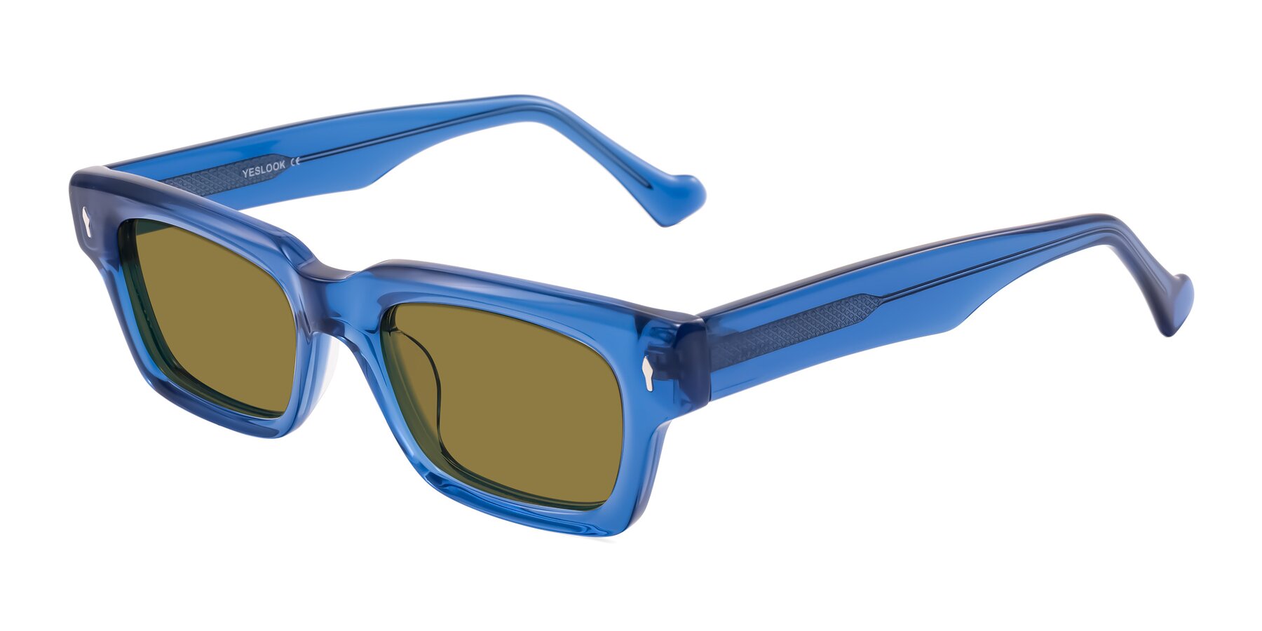 Angle of Xallon in Blue with Brown Polarized Lenses