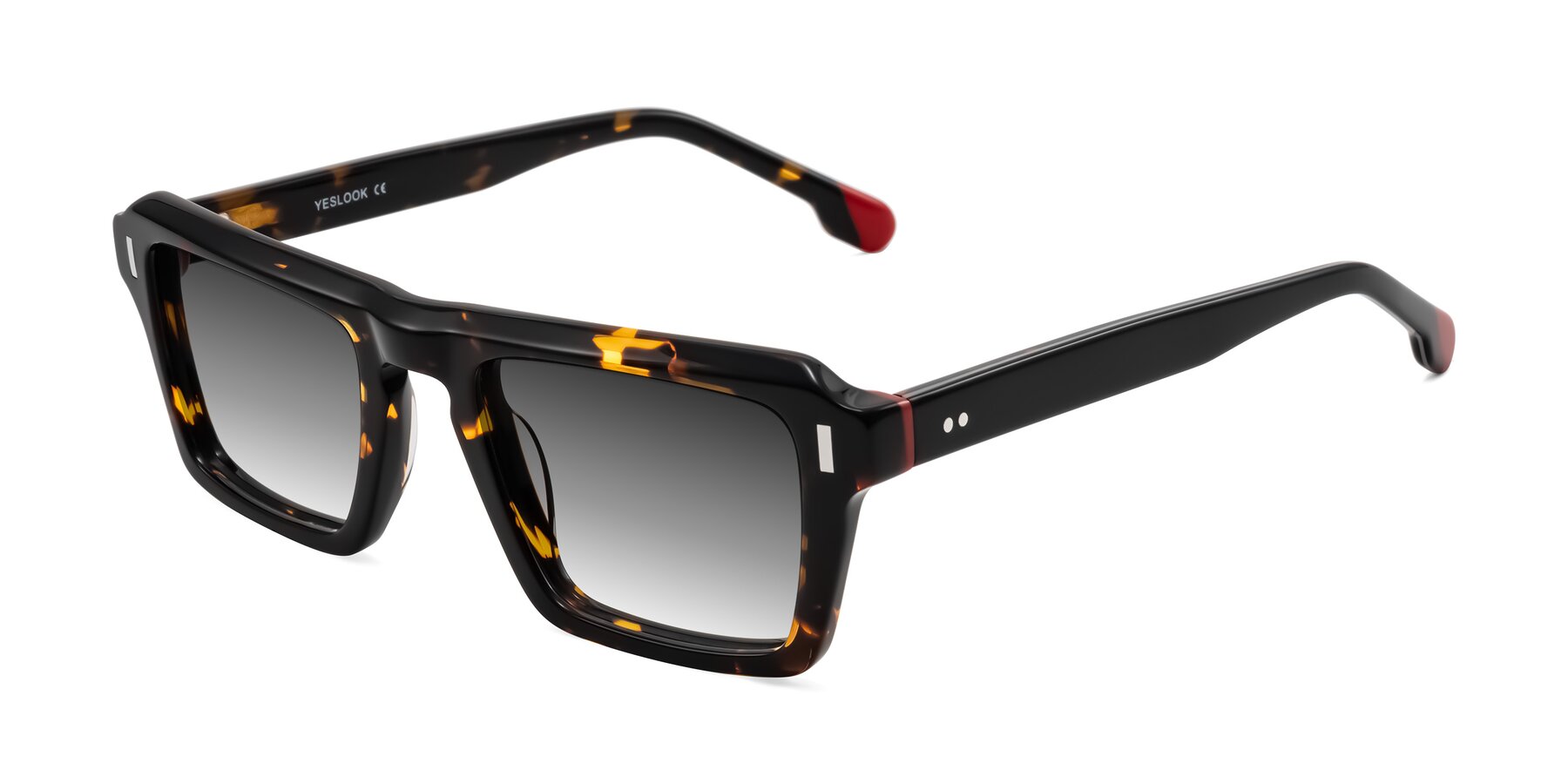 Angle of Sloan in Tortoise with Gray Gradient Lenses