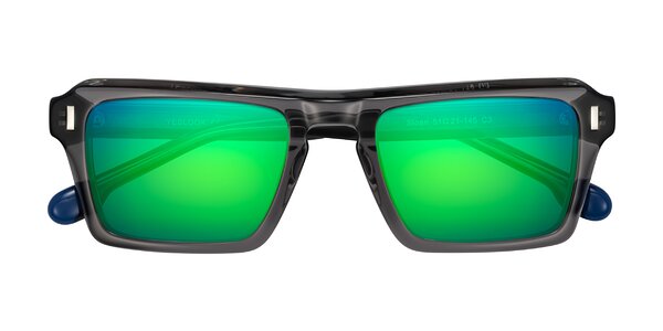 Front of Sloan in Translucent Gray